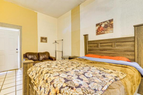 10 Mi to Franklin Mountains Quiet Studio with Patio Petersburg